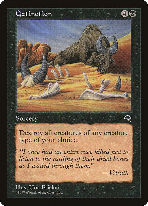 Extinction - Tempest Magic card