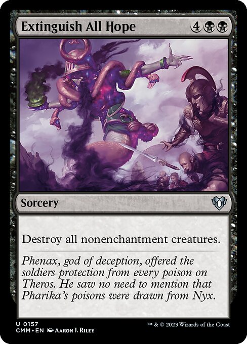 Extinguish All Hope - Commander Masters Magic card