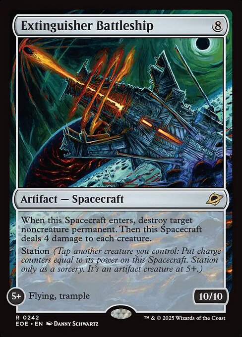 Extinguisher Battleship - Edge of Eternities Magic card