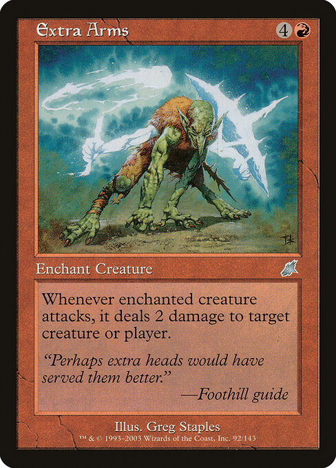 Extra Arms - Scourge Magic card