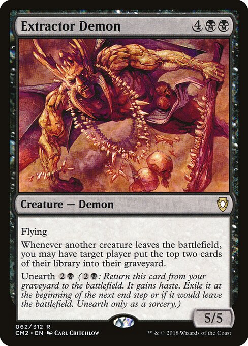 Extractor Demon - Commander Anthology Volume II Magic card