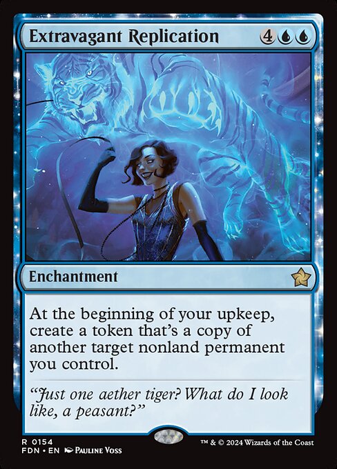 Extravagant Replication - Foundations Magic card