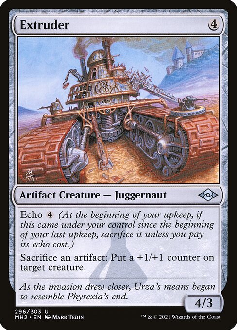Extruder - Modern Horizons 2 (#296) - Illustrated by Mark Tedin - Magic: The Gathering Card
