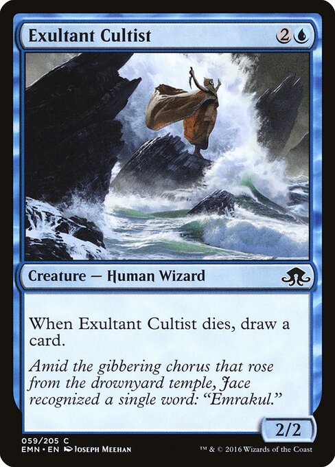 Exultant Cultist - Eldritch Moon Magic card