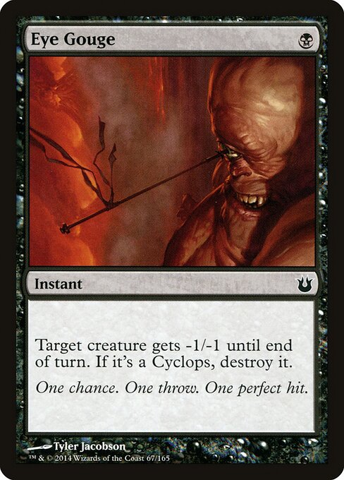 Eye Gouge - Born of the Gods Magic card