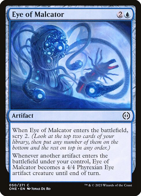 Eye of Malcator - Phyrexia: All Will Be One Magic card