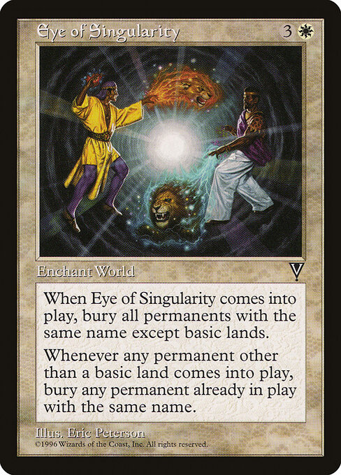 Eye of Singularity - Visions Magic card