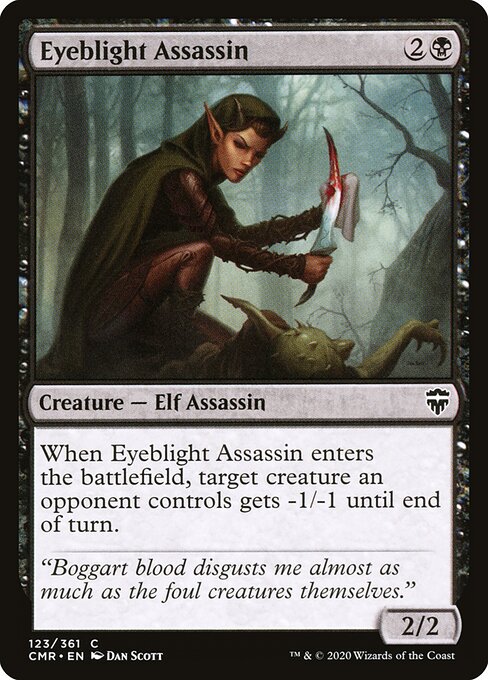 Eyeblight Assassin - Commander Legends Magic card