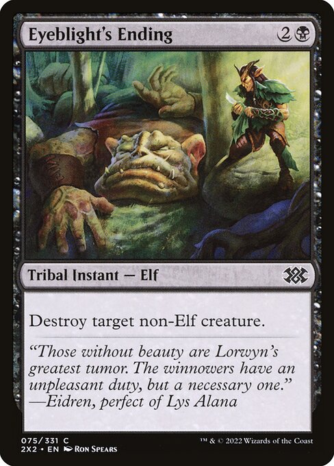 Eyeblight's Ending - Double Masters 2022 Magic card