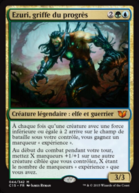 Ezuri, Claw of Progress - Multiverse Legends (#103) - Illustrated by James Ryman - Magic: The Gathering Card
