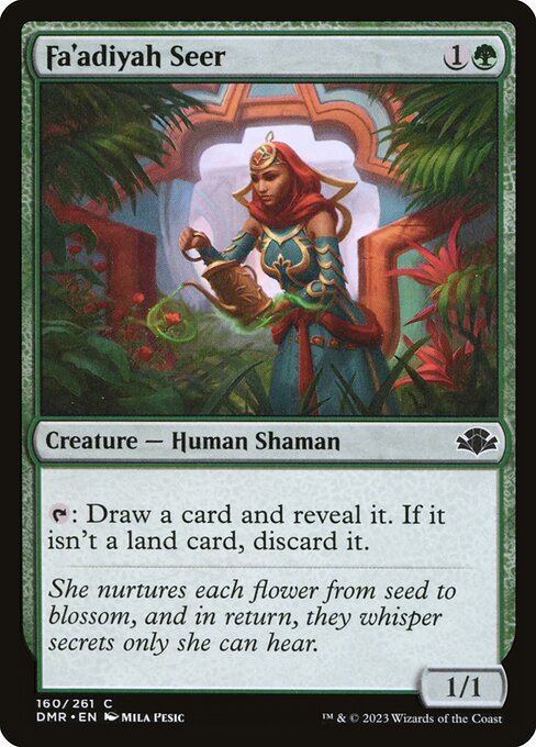 Fa'adiyah Seer - Dominaria Remastered Magic card