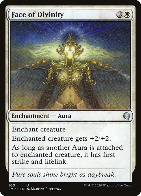 Face of Divinity - Jumpstart Magic card