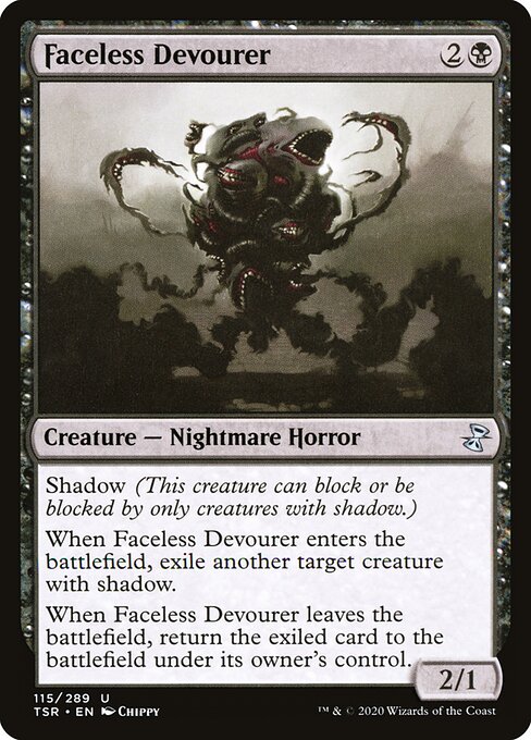 Faceless Devourer - Time Spiral Remastered Magic card