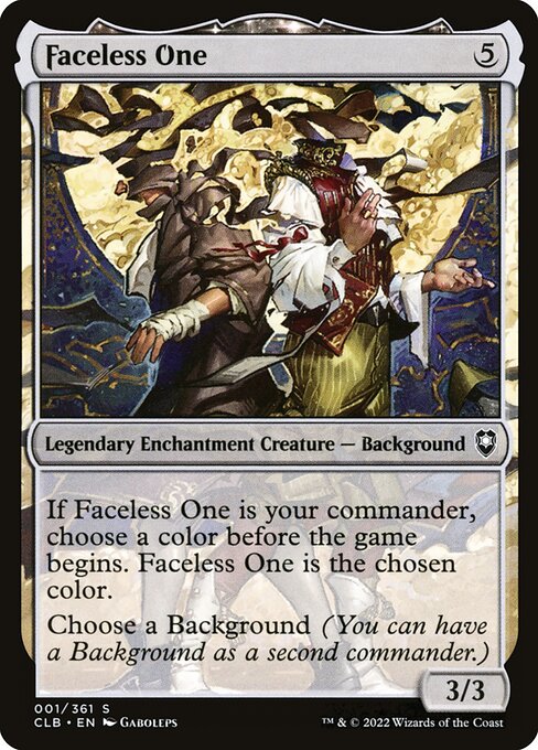 Faceless One - Commander Legends: Battle for Baldur's Gate Magic card
