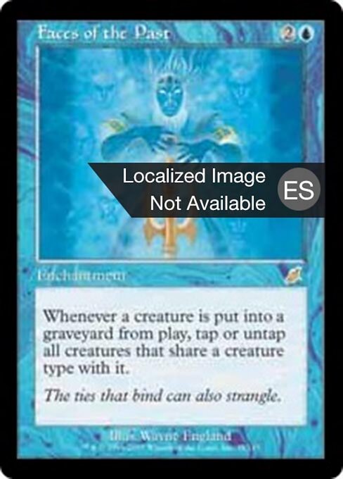 Gesichter der Vergangenheit (Faces of the Past) - Scourge (#35) - Illustrated by Wayne England - Magic: The Gathering Card