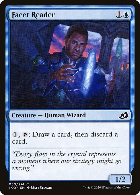 Facet Reader - Ikoria: Lair of Behemoths Magic card