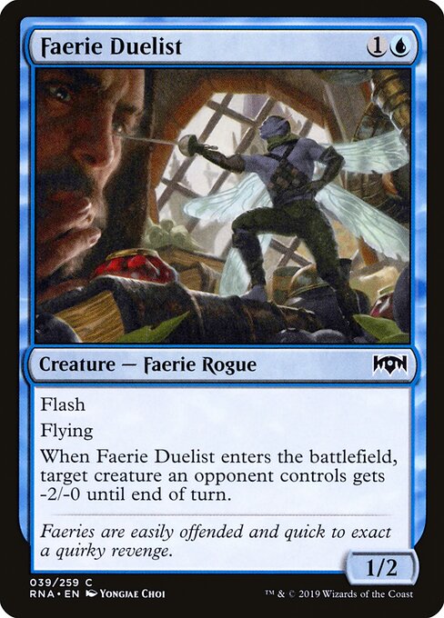Faerie Duelist - Ravnica Allegiance Magic card