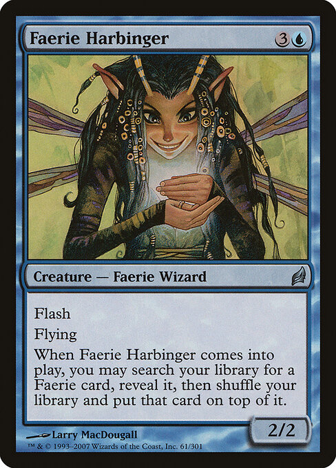 Faerie Harbinger - Lorwyn Magic card