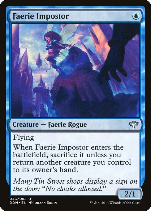 Faerie Impostor - Duel Decks: Speed vs. Cunning Magic card