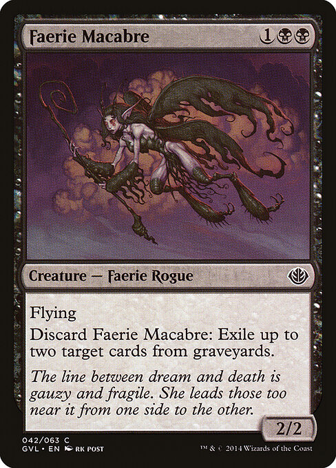 Faerie Macabre - Duel Decks Anthology: Garruk vs. Liliana Magic card