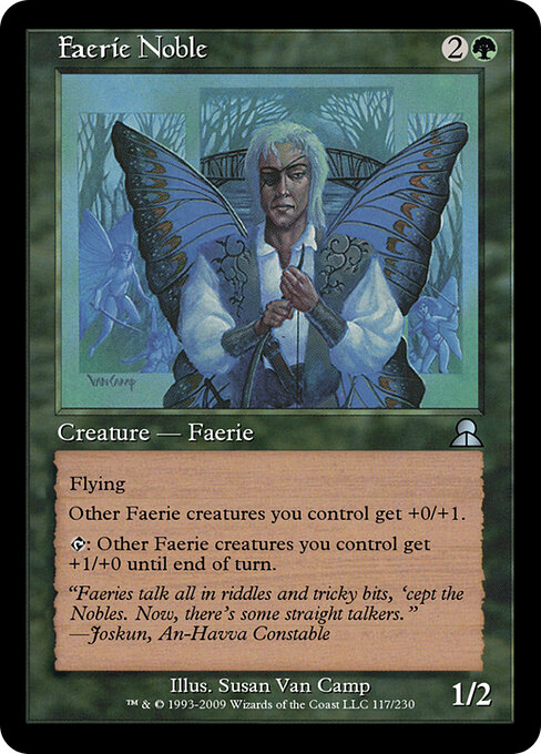 Faerie Noble - Masters Edition III Magic card
