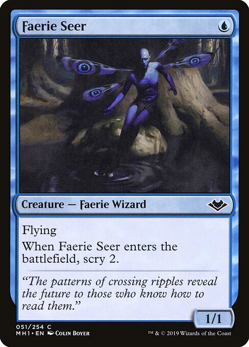 Faerie Seer - Modern Horizons Magic card