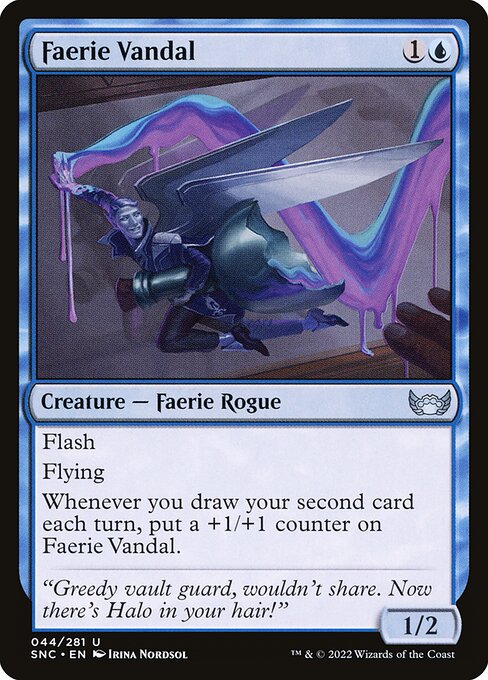 Faerie Vandal - Streets of New Capenna Magic card