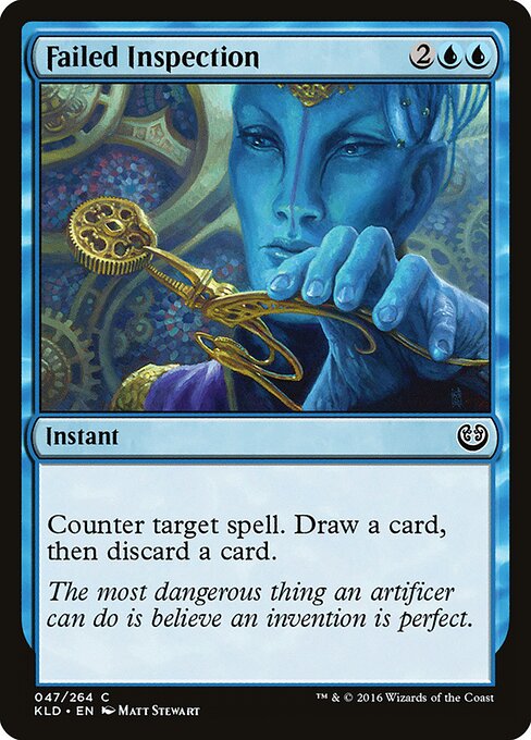 Failed Inspection - Kaladesh Magic card