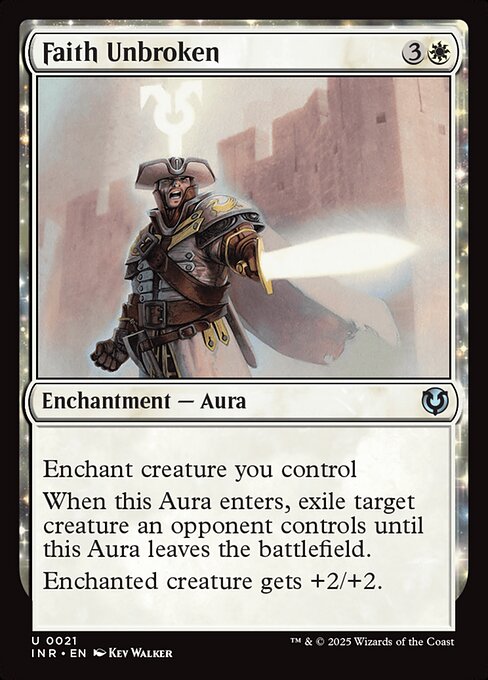 Faith Unbroken - Innistrad Remastered (#21) - Illustrated by Kev Walker - Magic: The Gathering Card
