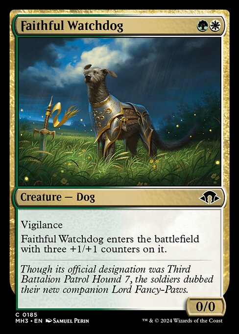 Faithful Watchdog - Modern Horizons 3 Magic card