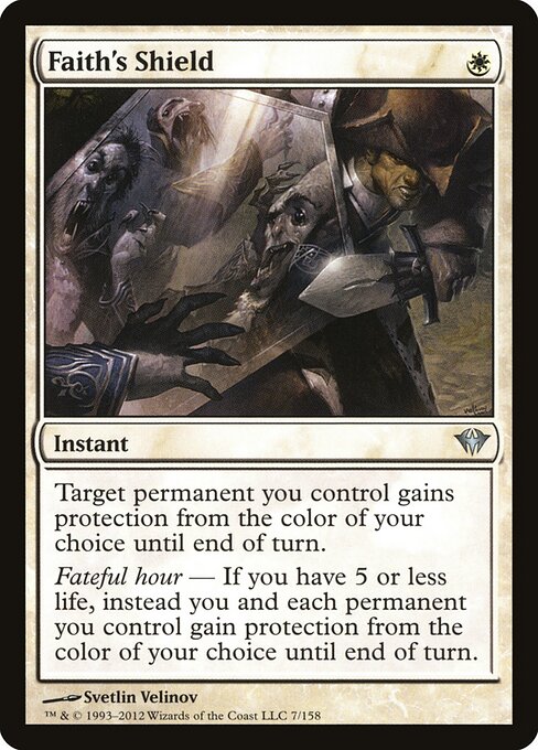 Faith's Shield - Dark Ascension Magic card