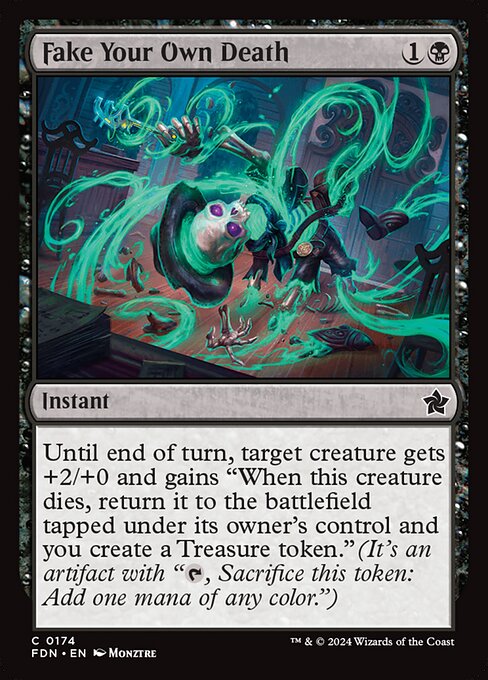 Fake Your Own Death - Foundations Magic card