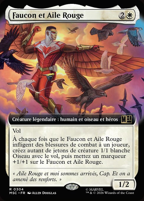 Falcon and Redwing