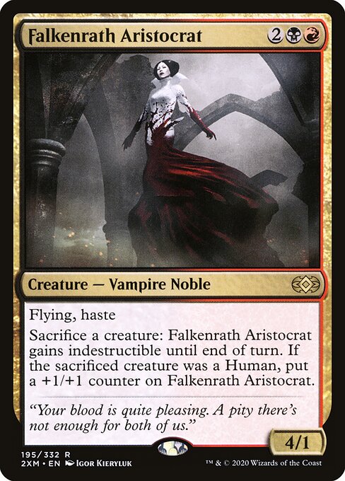 Falkenrath Aristocrat - Double Masters Magic card