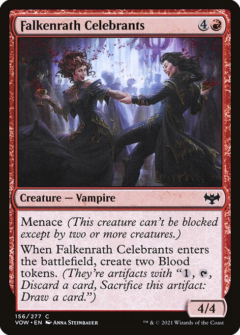 Falkenrath Celebrants - Innistrad: Crimson Vow Magic card