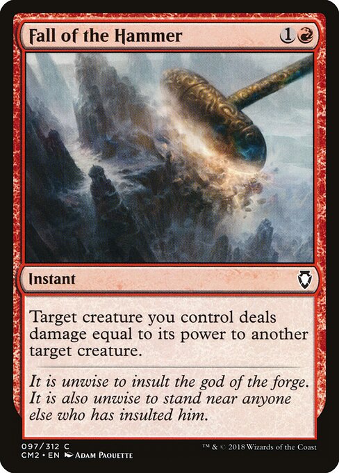 Fall of the Hammer - Commander Anthology Volume II Magic card