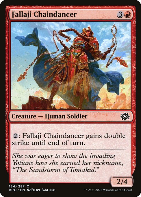 Fallaji Chaindancer - The Brothers' War Magic card