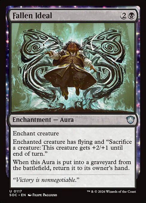 Fallen Ideal - Secrets of Strixhaven Commander Magic card