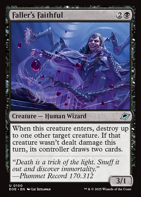Faller's Faithful - Edge of Eternities Magic card