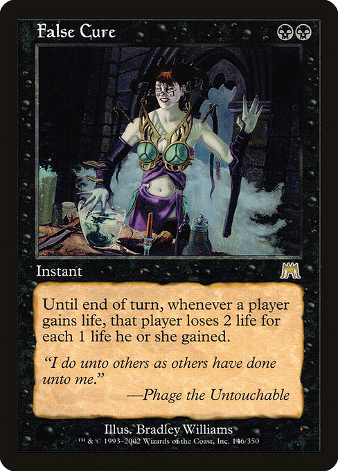 False Cure - Onslaught Magic card