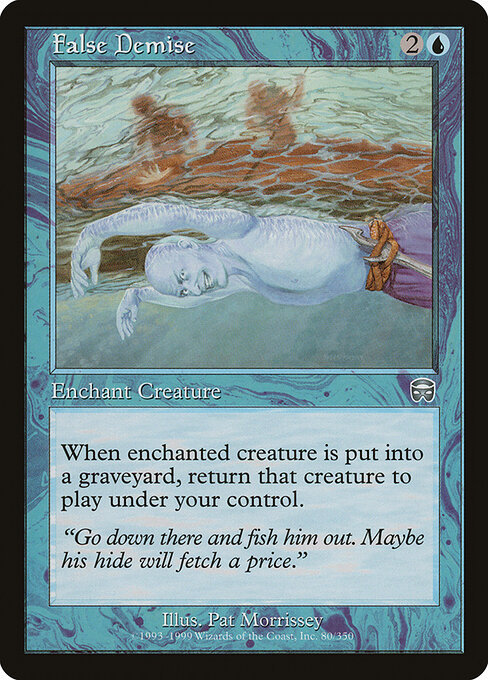 False Demise - Mercadian Masques Magic card