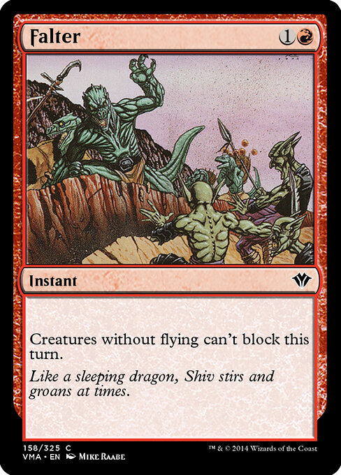 Falter - Vintage Masters Magic card