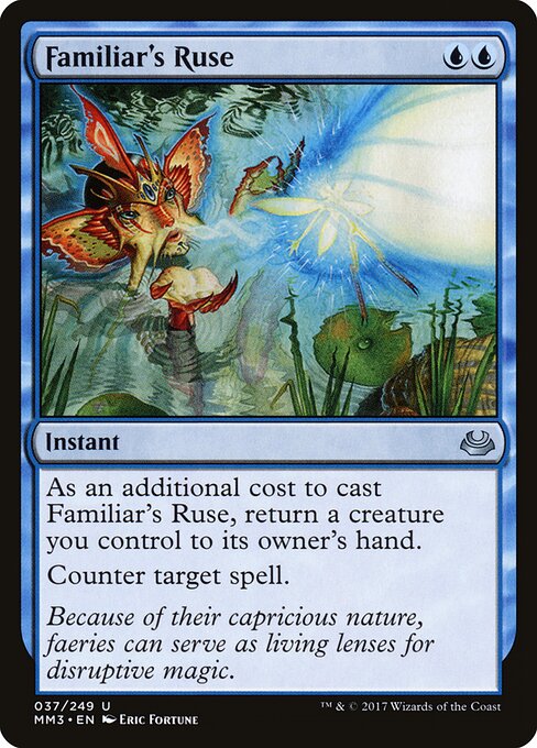 Familiar's Ruse - Modern Masters 2017 Magic card