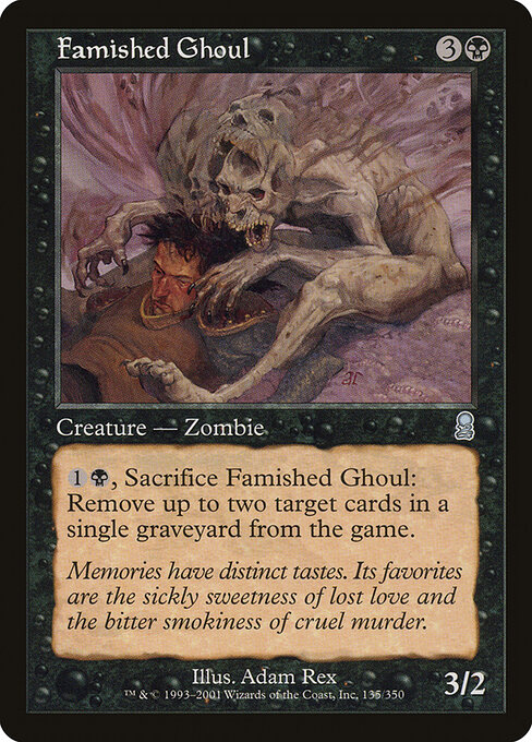 Famished Ghoul - Odyssey Magic card