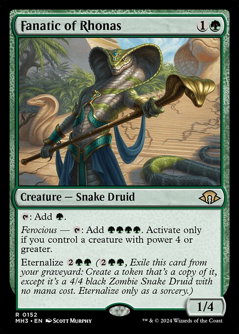 Fanatic of Rhonas - Modern Horizons 3 Magic card