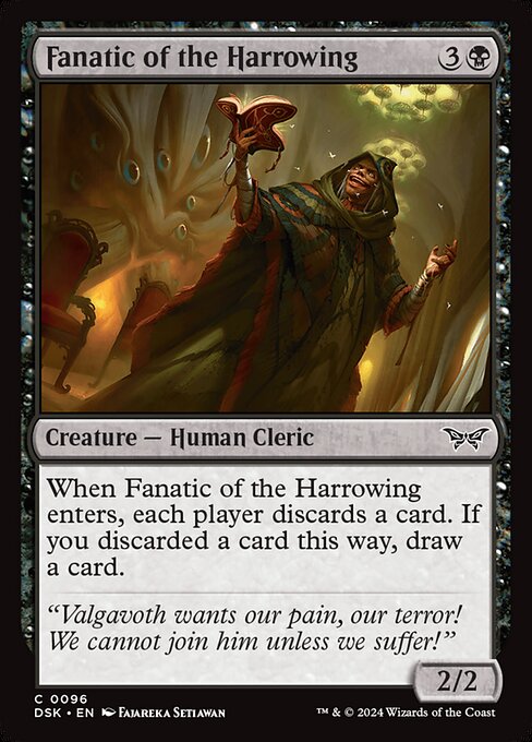 Fanatic of the Harrowing - Duskmourn: House of Horror Magic card