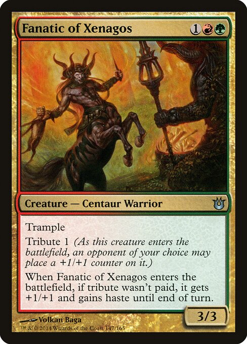 Fanatic of Xenagos - Born of the Gods Magic card