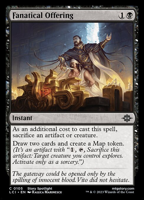 Fanatical Offering - The Lost Caverns of Ixalan Magic card
