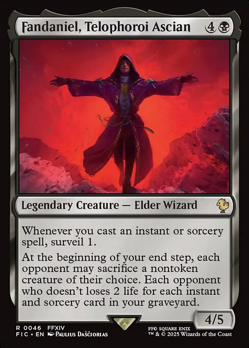 Fandaniel, Telophoroi Ascian - Final Fantasy Commander Magic card