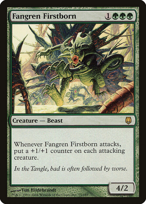 Fangren Firstborn - Darksteel Magic card